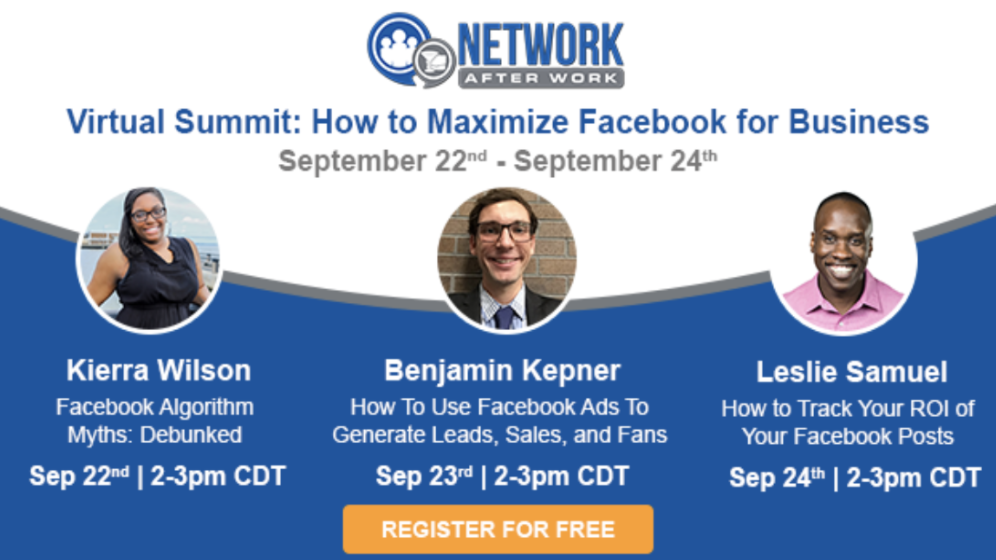 Virtual summit on how to maximize facebook forbusiness